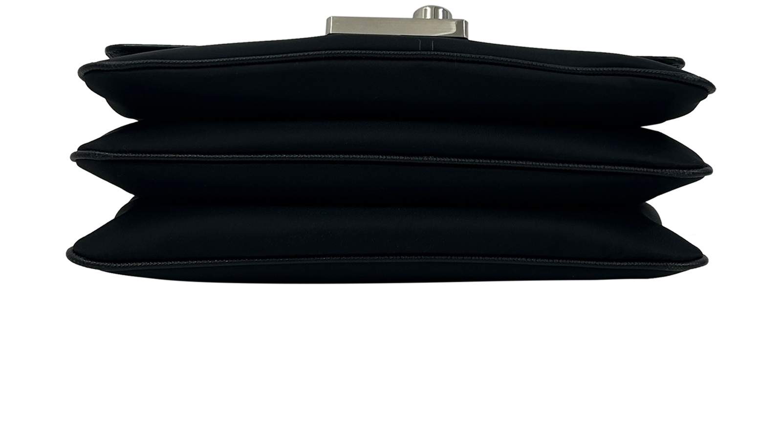 Bandolera Cierre, 690&euro;, Negro, Animal - Piel/Malla - Nylon, Vista superior