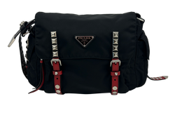 Crossbody Elektra, Nylon/Tachuelas, 255,3*
