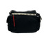 Crossbody Elektra, 740&euro;, Bolso, Negro/Rojo, Animal - Piel/Tejido - General, Vista trasera