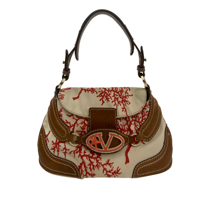 Bolso, 360&euro;, Bolso, Beige/Marrón, Tejido - General, Vista frontal