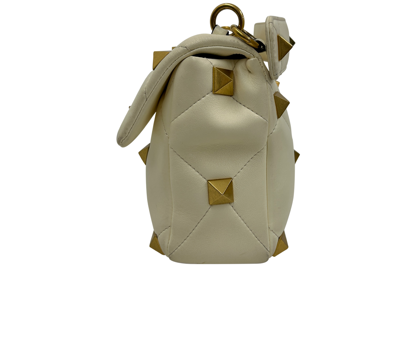 Roman, 890&euro;, Bolso, Blanco, Animal - Piel, Vista inferior