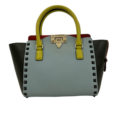 Mini Tote Crossbody Rockstud, vista frontal