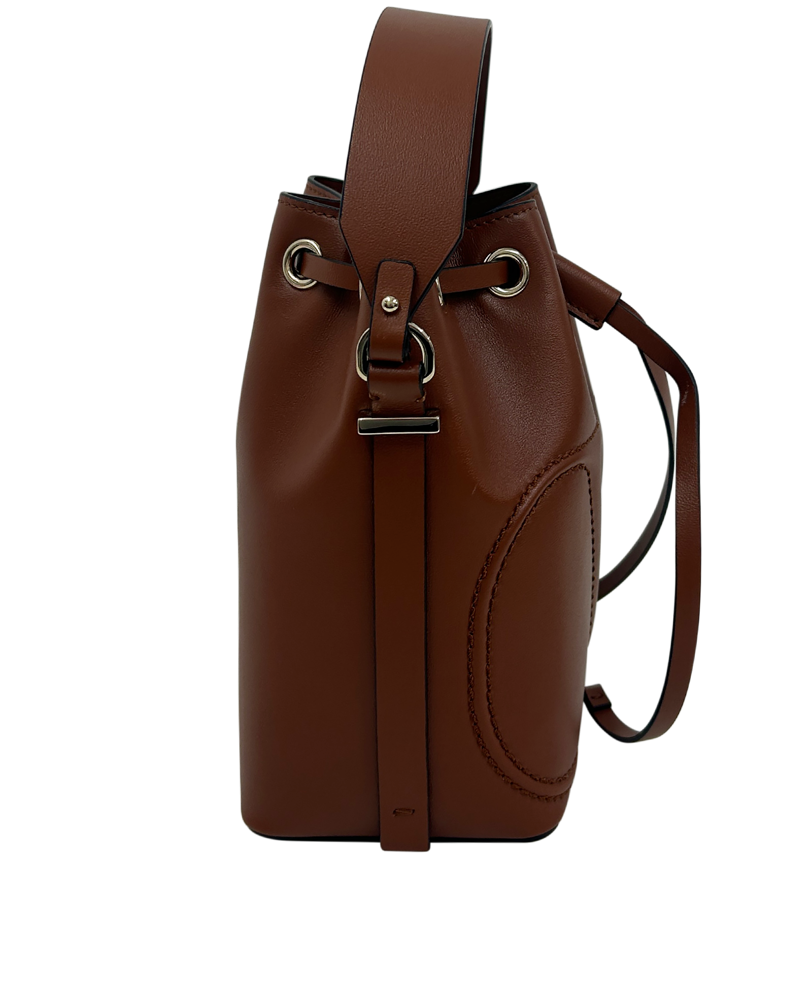 Bombonera, 790&euro;, Bolso, Marrón, Animal - Piel, Vista lateral