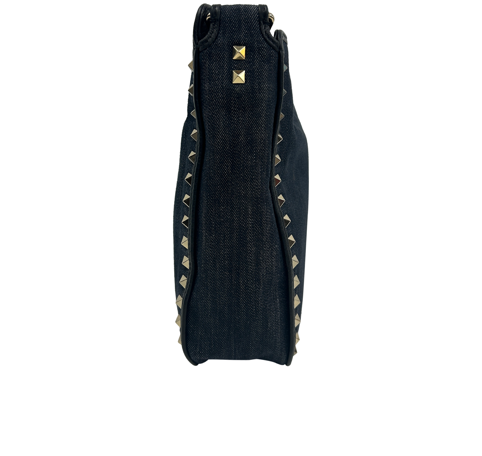 Bandolera, 690&euro;, Bolso, Azul, Textil - Denim, Vista lateral