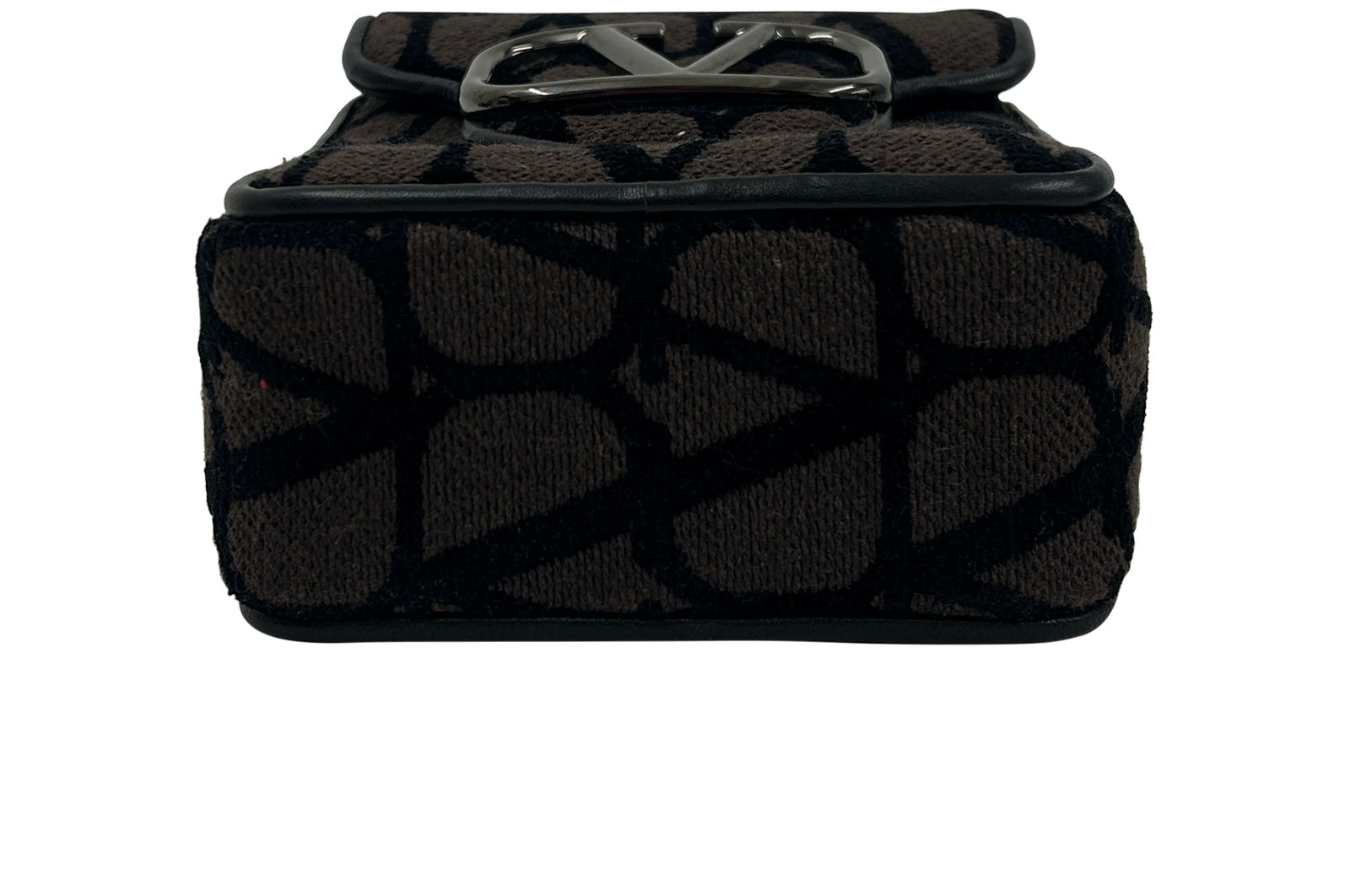 Bandolera, 800&euro;, Bolso, Marrón/Negro, Tejido - General, Vista superior