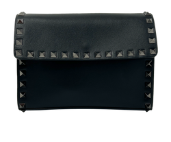 Rockstud Bandolera,Piel,Negro,DB,4*