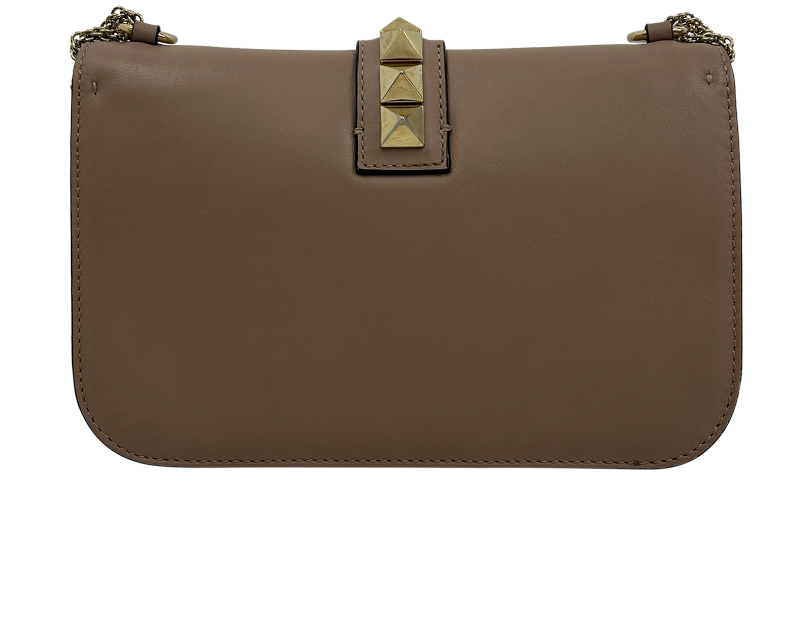 Rockstud Bandolera, 620&euro;, Rosa, Animal - Piel, Vista trasera