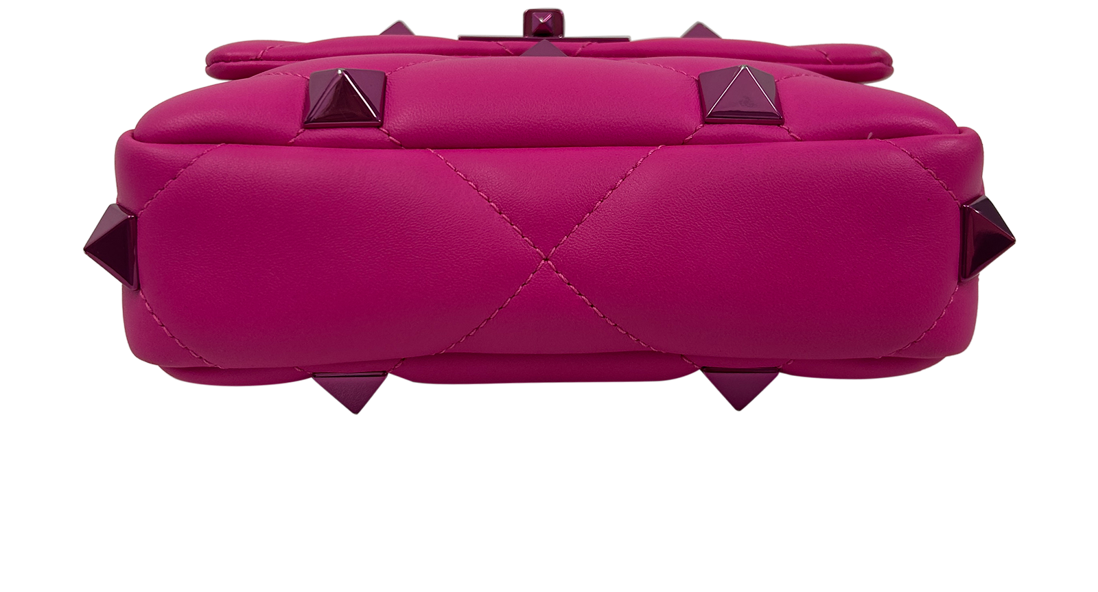 Roman Stud, 790&euro;, Bolso, Rosa, Animal - Piel, Vista superior