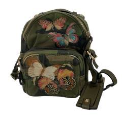 Mochila, Tejido, Camuflaje, Verde, 3