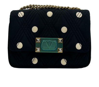 Quiltie 67 Crossbody, 710&euro;, Bolso, Beige/Negro, Tejido - General, Vista frontal