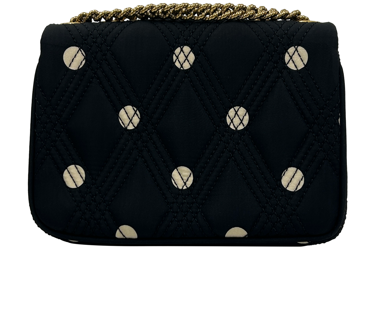 Quiltie 67 Crossbody, 710&euro;, Bolso, Beige/Negro, Tejido - General, Vista trasera