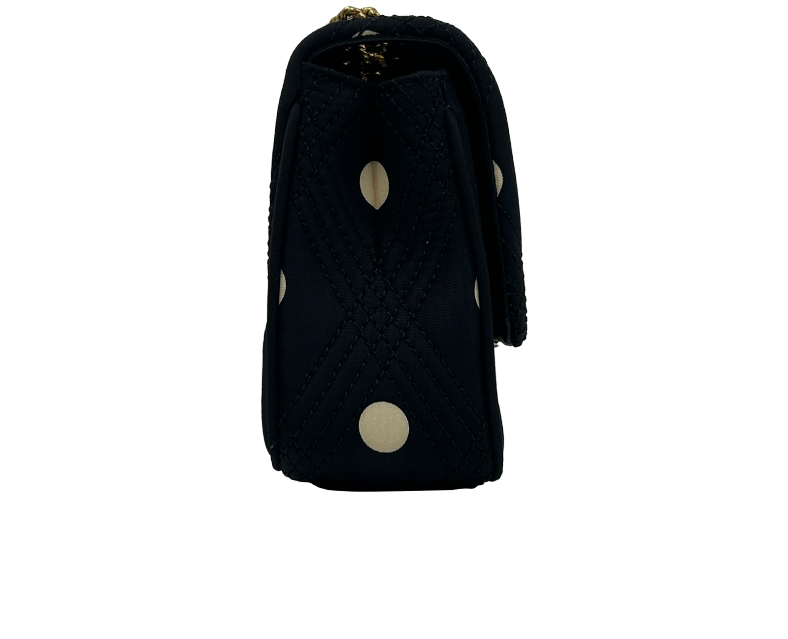 Quiltie 67 Crossbody, 710&euro;, Bolso, Beige/Negro, Tejido - General, Vista lateral