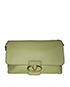 Bolso Al Hombro, 220€, Bolso, Amarillo, Animal - Piel, Vista frontal