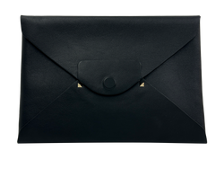 Clutch, Piel, Negro, 3*