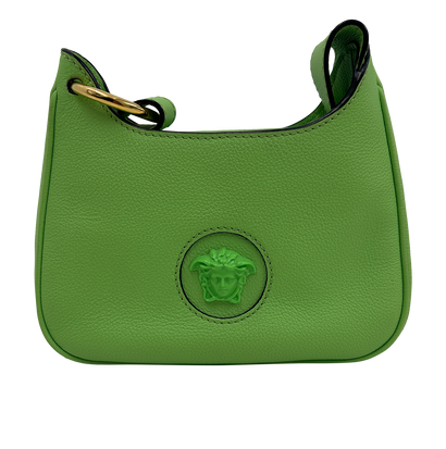 Bandolera La Medusa, 320&euro;, Bolso, Verde, Animal - Piel, Vista frontal