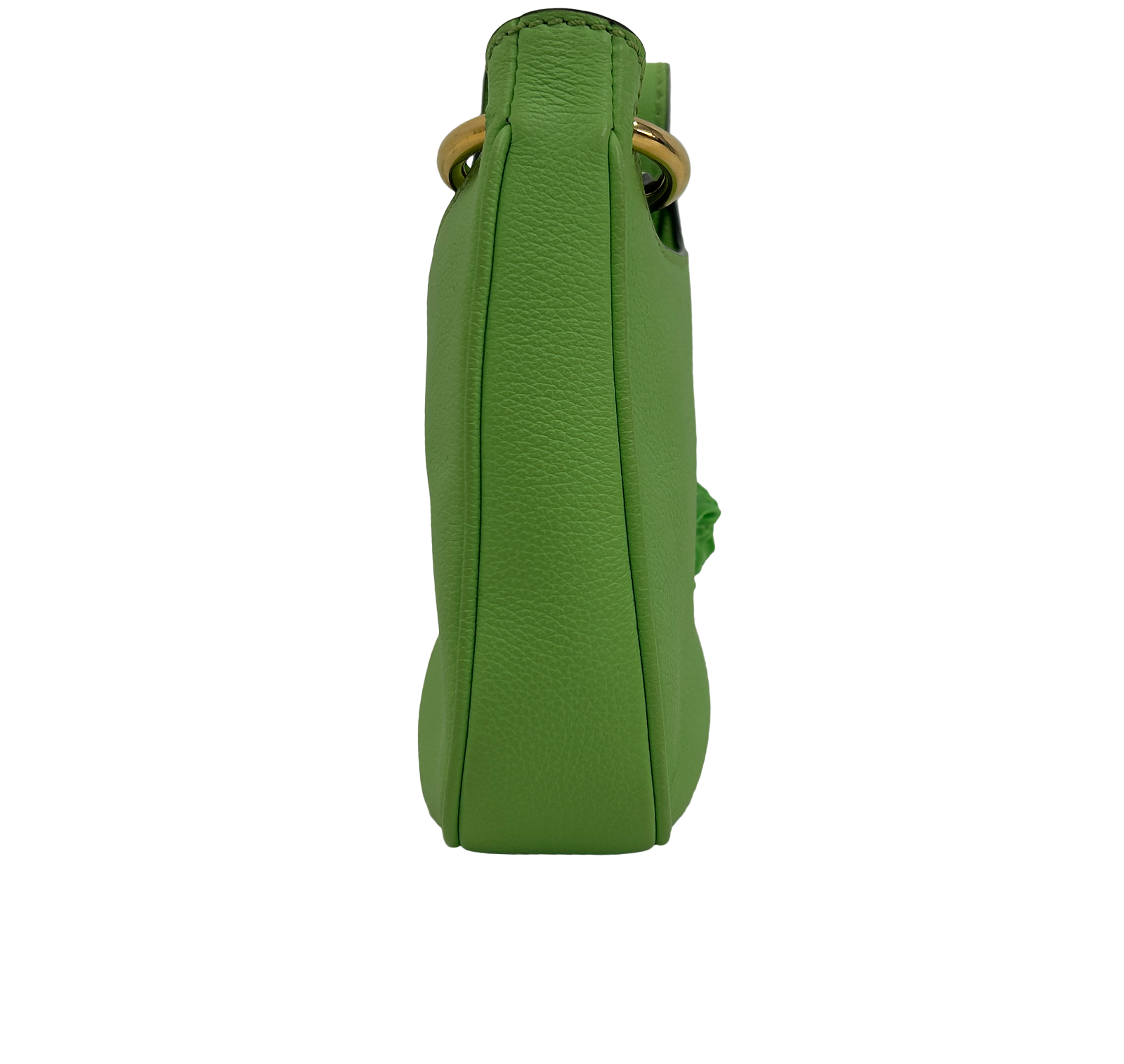 Bandolera La Medusa, 320&euro;, Bolso, Verde, Animal - Piel, Vista lateral