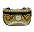 Riñonera Barocco, 390&euro;, Bolso, Amarillo/Azul/Blanco, Animal - Piel, Vista frontal