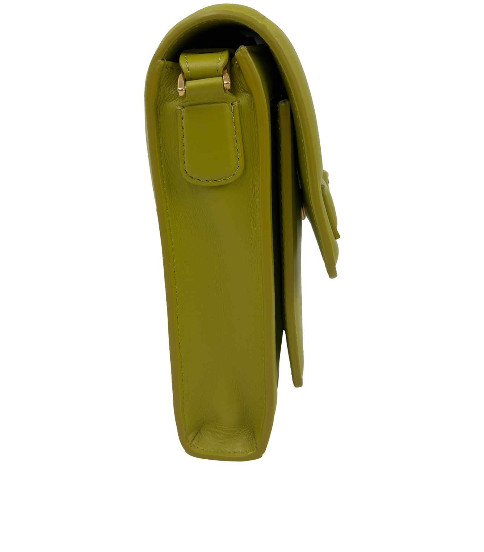 Bandolera Rectangular Medusa, 490&euro;, Bolso, Verde, Animal - Piel, Vista lateral