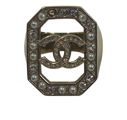 Chanel Anillo Vintage, 550&euro;, Accesorios, Oro, Metal - Dorado, Vista frontal