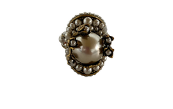 Gucci Anillo, Flores/Perlas, Blancas, 3