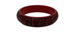 Gucci Brazalete, Marfil, Rojo, 3