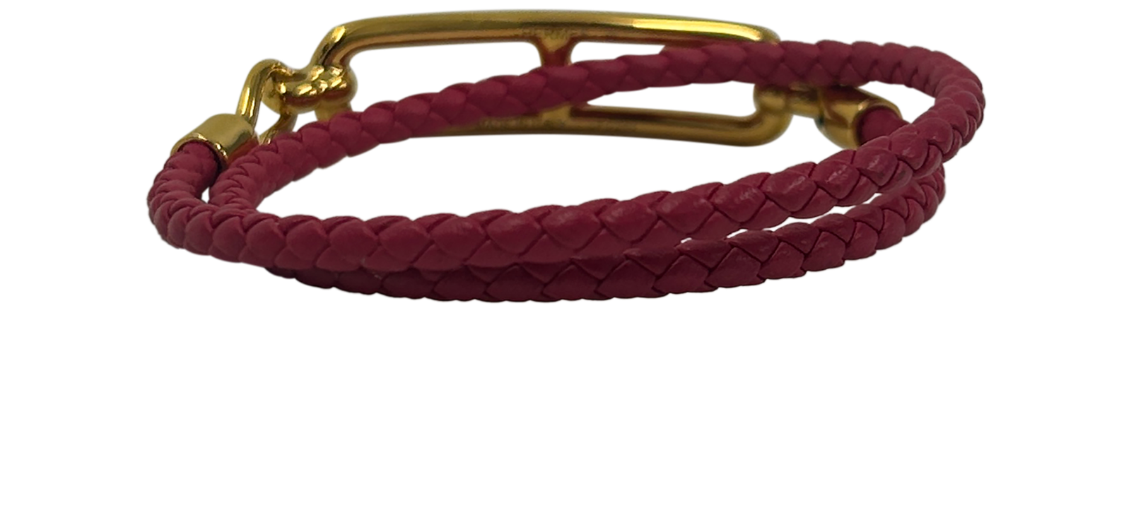 Hermes, 290&euro;, Accesorios, Rosa, Animal - Piel/Metal - Acero inoxidable, Vista trasera