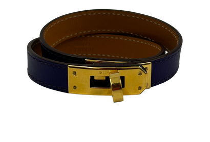 Hermés Brazalete Double Tour Kelly, vista frontal