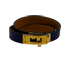 Hermés Brazalete Double Tour Kelly, vista frontal