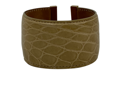 Loewe Brazalete, 110&euro;, Joyería, Beige, Animal - Piel, Vista frontal
