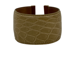 Loewe Brazalete, Croc, Beige,3, DB, Box