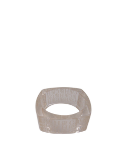 Carolina Herrera Brazalete, Acetato, Transparente, CH,3