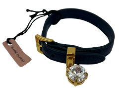 Miu Miu Brazalete, Piel, Azul,4, Box