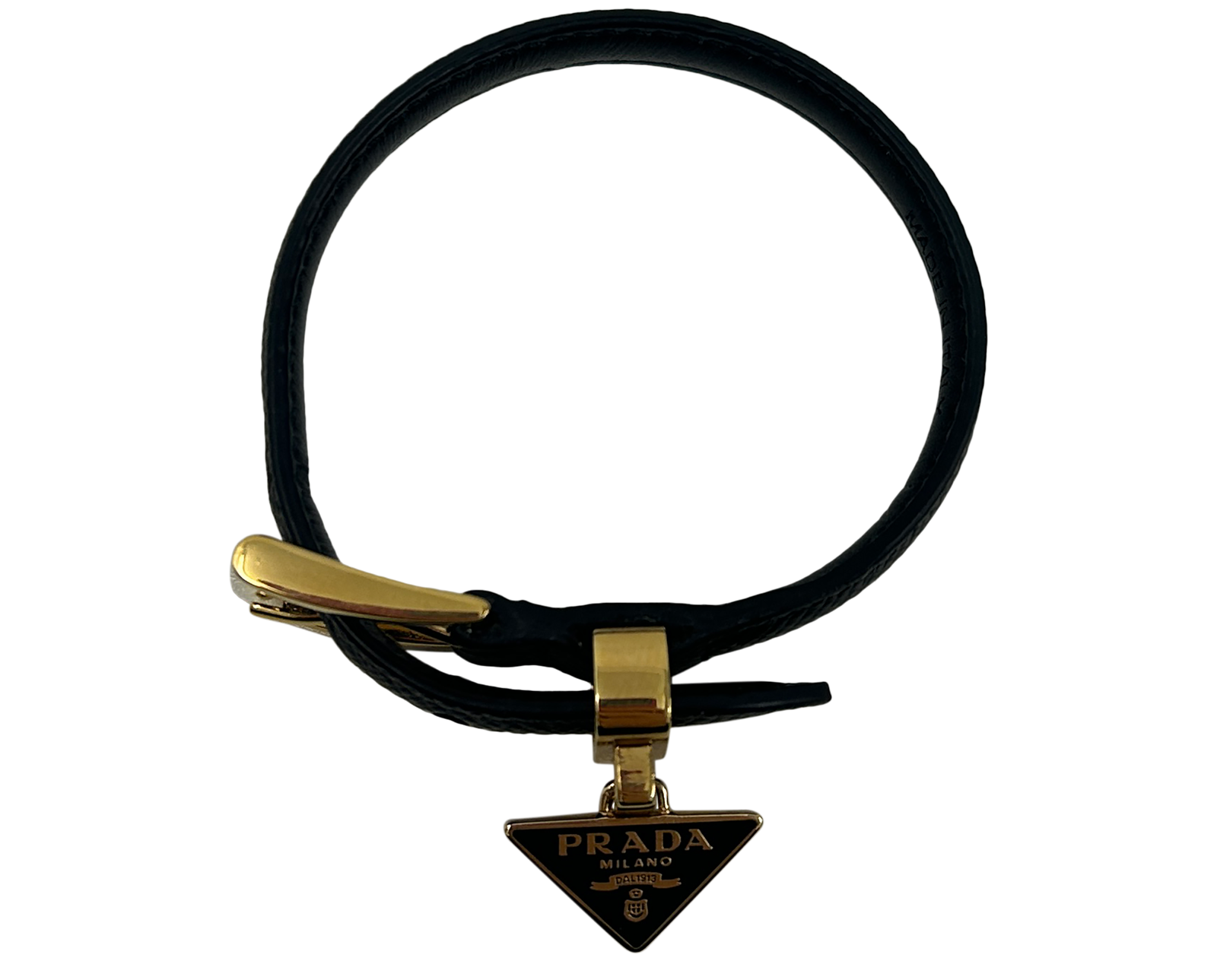 Prada Brazalet, 320&euro;, Joyería, Negro, Animal - Piel, Vista interior