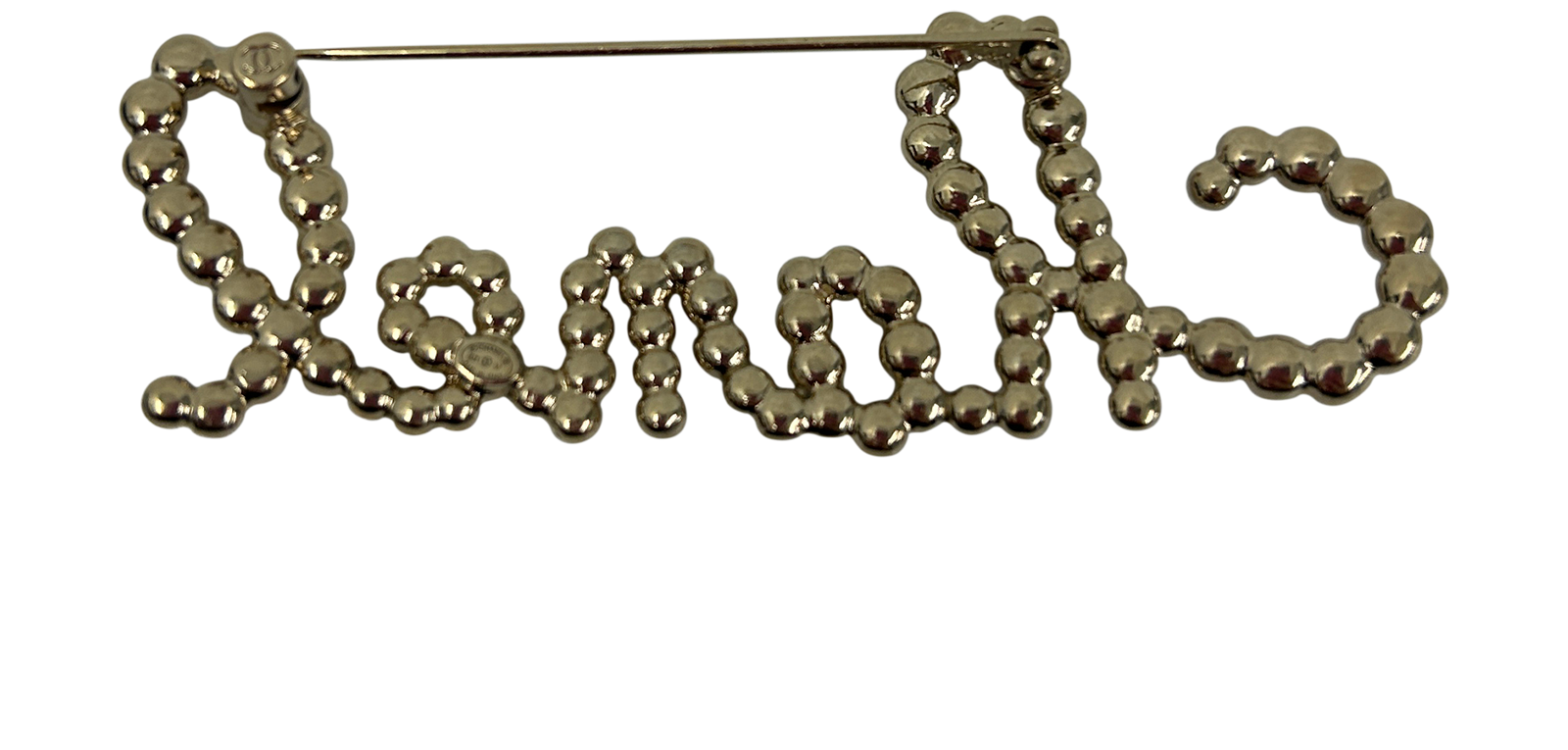 Chanel Broche, 490&euro;, Accesorios, Oro, Vista trasera