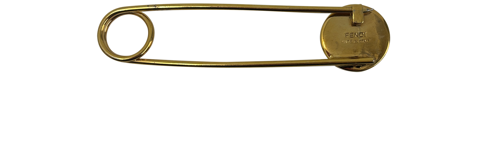 Fendi Brooch, 60&euro;, Accesorios, Oro, Metal - Dorado, Vista trasera