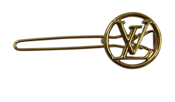 Louis Vuitton Clip del Pelo,Metal Dorado,3*