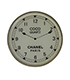 Chanel CC Reloj Broche, vista frontal