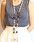 Chanel Collar, 551&euro;, Amarillo/Azul/Morado, Metal - Cobre, Otros tipos de vista