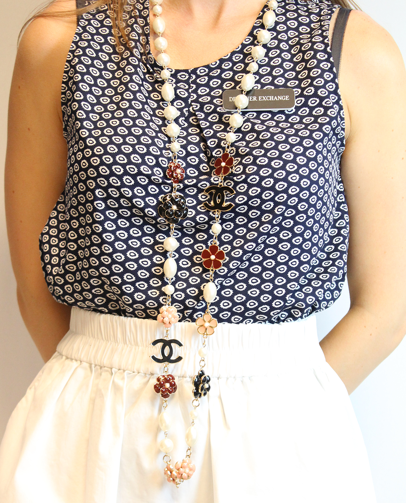 Chanel Collar, 551&euro;, Amarillo/Azul/Morado, Metal - Cobre, Otros tipos de vista