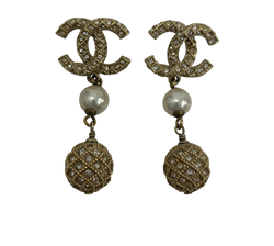 Chanel Pendientes,Ohrringe,Perla,2020,3*